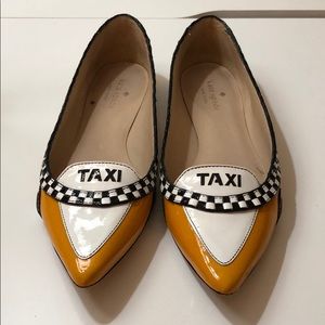 Kate Spade New York GO Taxi Flats - Size 7.5